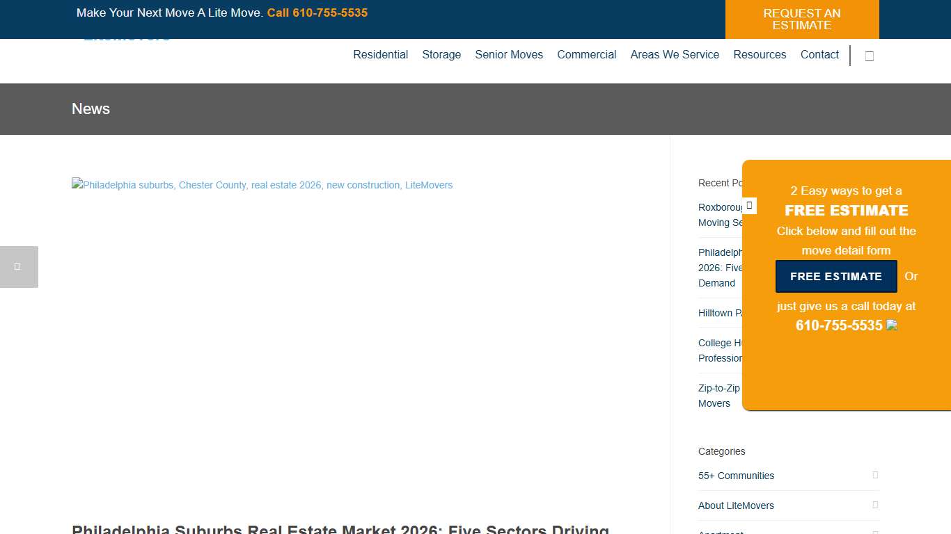 Philadelphia Suburbs Real Estate Market 2026: Five Sectors